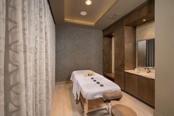 Spa / relaxation center with private treatment rooms